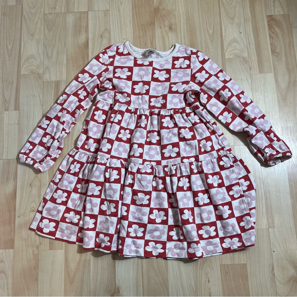 Hanna Andersson Girls Twirl Power Dress Long Sleeve 5